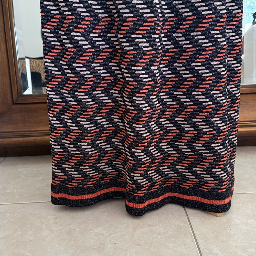 M Missoni Multicolor Geometric Pattern Lurex Knit… - image 5